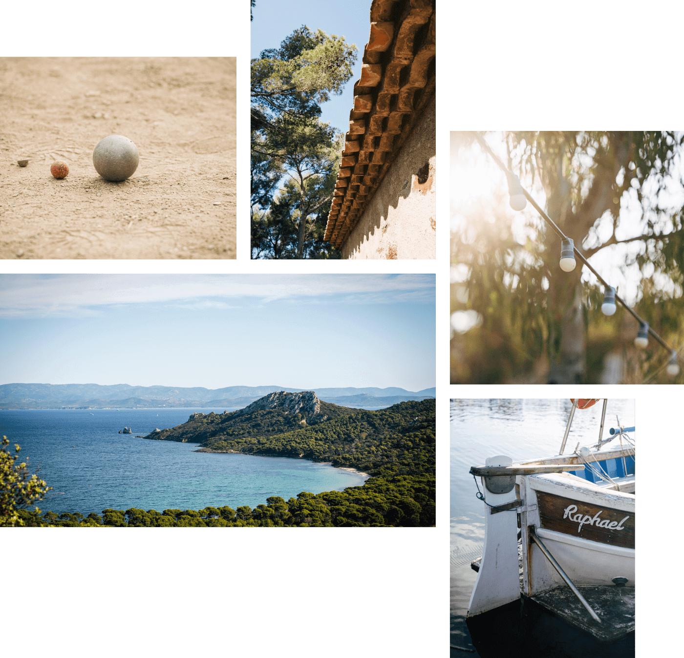 Pétanque à Porquerolles